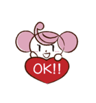 ふっくちゃんとうさびんの便利なスタンプ（個別スタンプ：1）