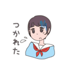 女子高生X（個別スタンプ：36）