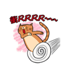 Cat slave in her head a mushroom（個別スタンプ：7）