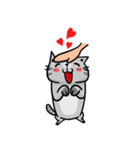 Cat slave in her head a mushroom（個別スタンプ：14）