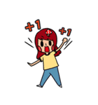 Cat slave in her head a mushroom（個別スタンプ：28）