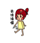 Cat slave in her head a mushroom（個別スタンプ：32）