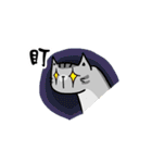 Cat slave in her head a mushroom（個別スタンプ：36）
