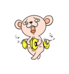 眉間無毛猿（個別スタンプ：23）