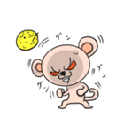 眉間無毛猿（個別スタンプ：25）