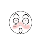 男の顔（個別スタンプ：21）