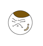 男の顔（個別スタンプ：24）