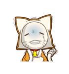 ToastCat（個別スタンプ：15）