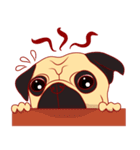 little dog pug Cartoon（個別スタンプ：23）