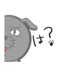ちょっとシュールな黒ラブ【日常会話編】（個別スタンプ：11）