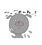 ちょっとシュールな黒ラブ【日常会話編】（個別スタンプ：14）