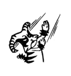 Black Metal Cat（個別スタンプ：9）