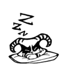 Black Metal Cat（個別スタンプ：23）