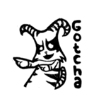 Black Metal Cat（個別スタンプ：34）