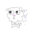 マルチーズのぼーちゃん（個別スタンプ：4）