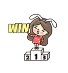Fake rabbits and bears（個別スタンプ：35）