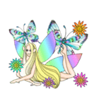 蝶の妖精（個別スタンプ：8）