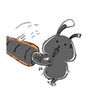 Dark Rabbit（個別スタンプ：4）