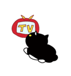 ちょっとふてぶてしいパンダみたいな猫（個別スタンプ：20）