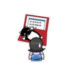 ちょっとふてぶてしいパンダみたいな猫（個別スタンプ：30）