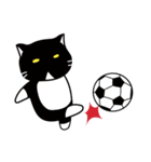 ちょっとふてぶてしいパンダみたいな猫（個別スタンプ：31）