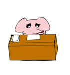 小さな妖精の像さん（個別スタンプ：7）