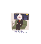 働く3匹（個別スタンプ：3）