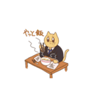 働く3匹（個別スタンプ：5）