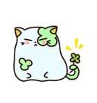 ふにふにカラフル ふ～にゃ（個別スタンプ：4）