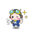 りゅーすくん（個別スタンプ：9）