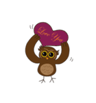 Momo  Owl（個別スタンプ：12）