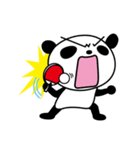 卓球大好き・ピンポンパンダ1（個別スタンプ：1）