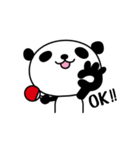 卓球大好き・ピンポンパンダ1（個別スタンプ：9）