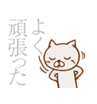 猫屋江戸壱②【褒め倒す40種】（個別スタンプ：12）