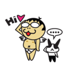 Iw Iw Angel ＆ Pao Pao（個別スタンプ：1）
