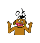 Jai Yai ＆ Jai Dee (Eng)（個別スタンプ：4）