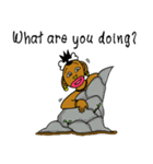 Jai Yai ＆ Jai Dee (Eng)（個別スタンプ：14）