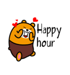 Liu-Lang Bear-Happy Happy Time（個別スタンプ：5）