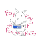ほぼほぼ使えるウサギの日常スタンプ（個別スタンプ：21）