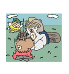 ナイトくま ～ コミカル version ～（個別スタンプ：34）