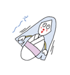 雪だるま女（個別スタンプ：4）