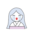 雪だるま女（個別スタンプ：12）