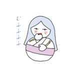 雪だるま女（個別スタンプ：14）