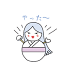 雪だるま女（個別スタンプ：15）