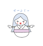雪だるま女（個別スタンプ：18）