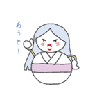 雪だるま女（個別スタンプ：19）