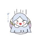 雪だるま女（個別スタンプ：24）