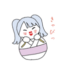 雪だるま女（個別スタンプ：25）