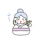 雪だるま女（個別スタンプ：29）