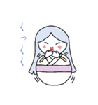雪だるま女（個別スタンプ：30）